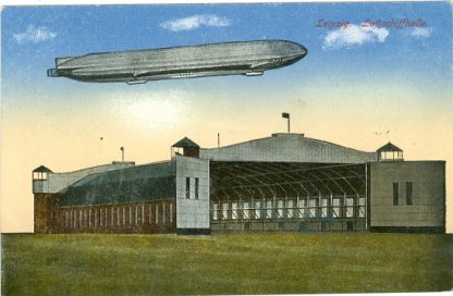 Leipzig, Zeppelin, Luftschiffhalle