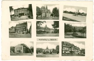 Hanau, AK mit 9 Ansichten, 1940
