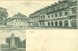 Hanau, Wilhelmsbad u. Bismarcksäule