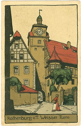 Rothenburg o.T., Weisser Turm