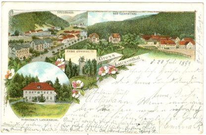 Luisenthal, Farb-Litho, 1899