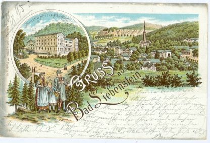 Bad Liebenstein, Farb-Litho, 1895