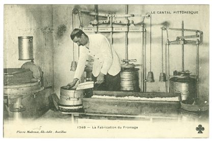 Frankreich, Käse, Käseproduktion, um 1910/20