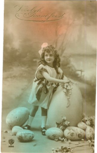 Ostern, Mädchen, Eier, 1937
