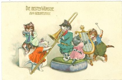 Katzen, Musik, Geburtstag, Arthur Thiele