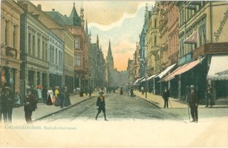 Gelsenkirchen, Bahhofstrasse, um 1910