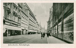 Gelsenkirchen, Bahnhofstrasse mit "Capitol", um 1940