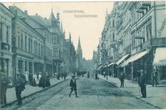 Gelsenkirchen, Bahnhofstrasse, 1907