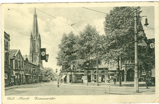 Gelsenkirchen - Horst, Essenerstr, um 1940