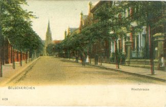 Gelsenkirchen, Weststrasse, um 1910