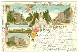Giessen, Farb-Litho, 1905