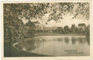 Gelsenkirchen, Stadtgarten, 1920