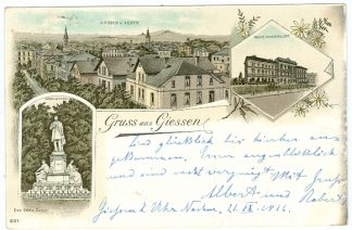 Giessen, Farb-Litho, 1896