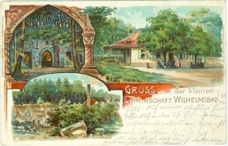 Hanau - Wilhelmsbad,"Kleine Wirtschaft", 1900