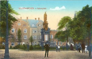 Gelsenkirchen, Kaiserplatz, um 1910/20