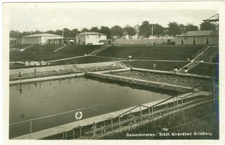 Gelsenkirchen, Strandbad Grimberg, 1930