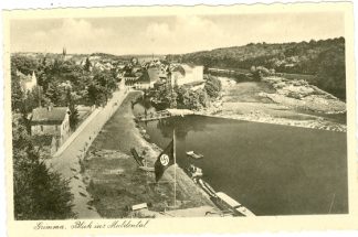 Grimma, Blick ins Muldental, 1942