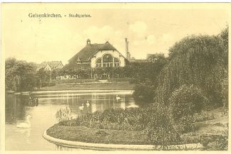 Gelsenkirchen, Stadtgarten, 1913