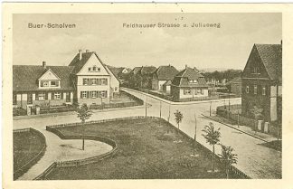 Gelsenkirchen Buer-Scholven, Feldhauser Strasse u. Juliusweg