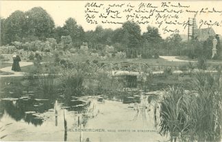 Gelsenkirchen, Neue Grotte im Stadtpark, 1906