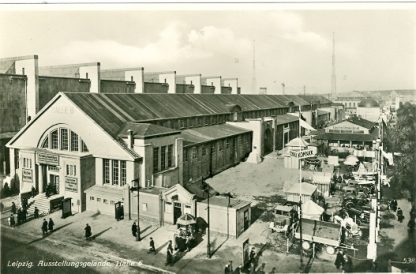 Leipzig, Ausstellungsgelände m. Linden Restaurant, ca. 40er J.