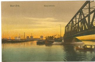 Gelsenkirchen Buer-Erle, Kanal Brücke, ca. 20er Jahre