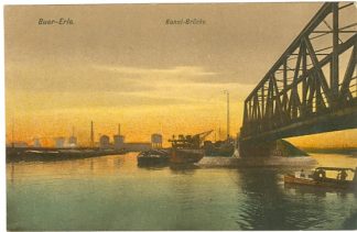 Gelsenkirchen Buer-Erle, Kanal Brücke, ca. 20er Jahre