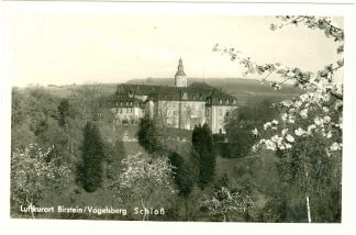 Birstein, Schloß, 1955, m. Unterschrift d. Fürsten