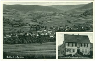 Biebergemünd - Rossbach, mit Gastwirtschaft Heinrich Köhler