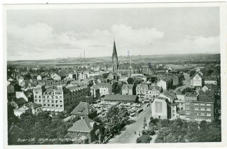 Gelsenkirchen - Buer, Blick vom Rathausturm, 1942