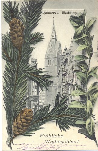 Hannover, Weihnachten, Marktkirche, 1905