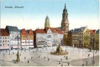 Dresden, Altmarkt, 1921