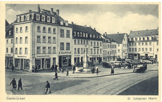 Saarbrücken, St. Johanner Markt, um 1920/30