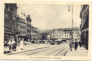 Saarbrücken, Marktplatz, 1940