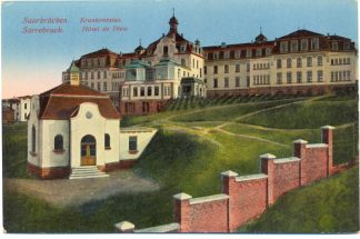 Saarbrücken, Krankenhaus, um 1910