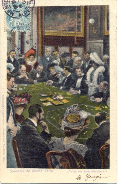 Monaco, Montecarlo, Casino, um 1905