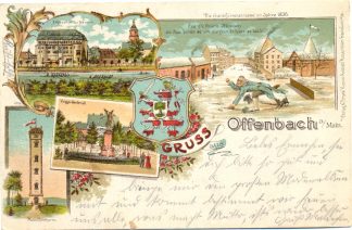 Offenbach am Main, Farb-Litho