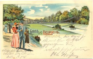 Leipzig, Farb-Litho, 1899