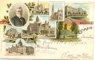 Leipzig, Farb-Litho, 1899
