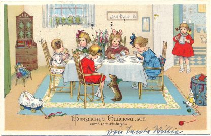 Geburtstag, Kinder, Dackel, 1932