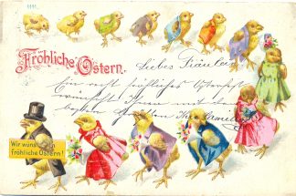 Ostern, Küken, Polonaise, 1900