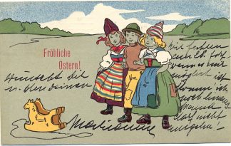 Ostern, Kinder, 1905