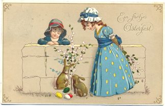 Ostern, Kinder, Hasen, 1913