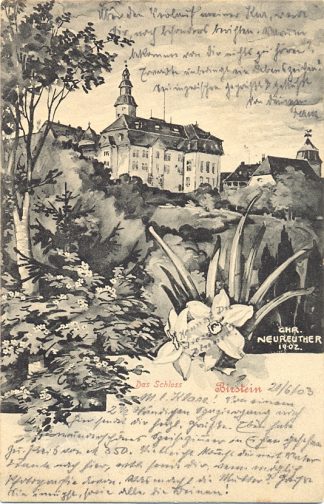 Birstein, Schloss, sign. Christian Neureuther, 1903