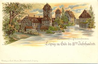 Leipzig zu Ende d. 18. Jahrhunderts, um 1900