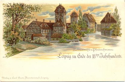 Leipzig zu Ende d. 18. Jahrhunderts, um 1900