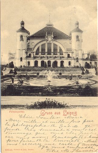Leipzig, Palmengarten, 1899