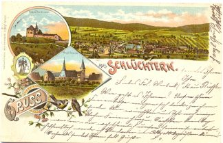 Schlüchtern, Farb-Litho, 1903