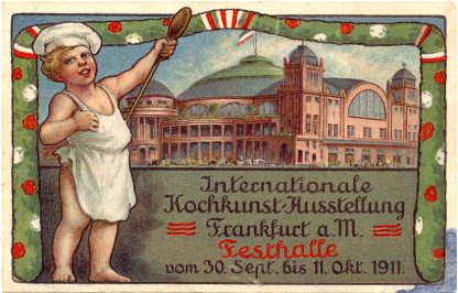 Kochen, Kochkunst-Ausstellung, Frankfurt a.M., 1911