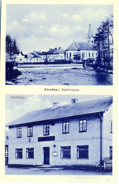 Zwodau b. Falkenau, Gasthaus, um 1920/30